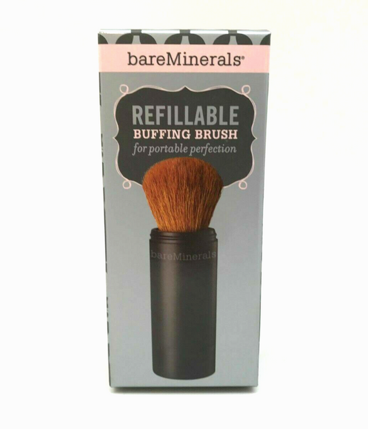 BAREMINERALS Refillable Buffing Brush ~ RARE DISCONTINUED ITEM ~ NEW IN BOX