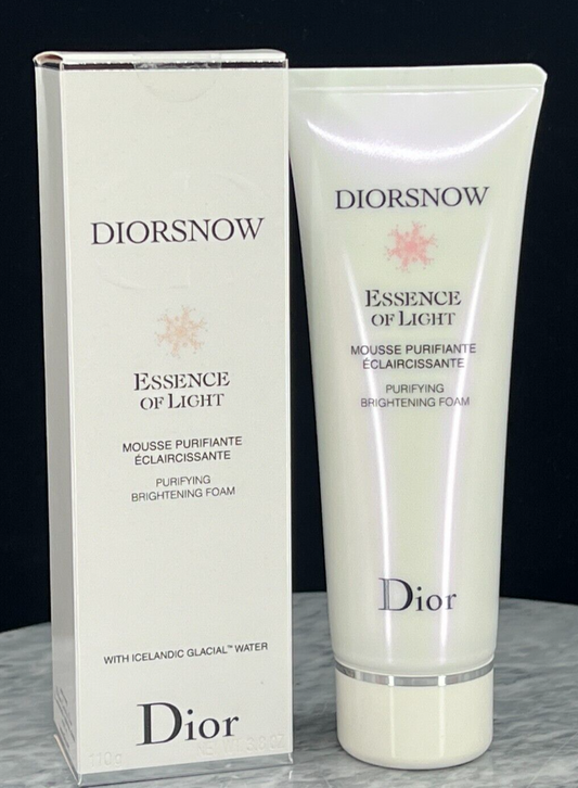 Diorsnow essence of light purifying brightening foam face cleanser - 3.8oz - NIB